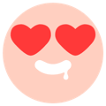 Drool emoji