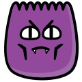 Evil emoji