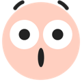 Surprised emoji