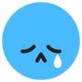 Weep emoji